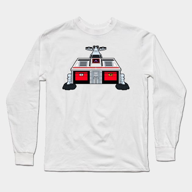 Beetle Battle Station Long Sleeve T-Shirt by GodPunk